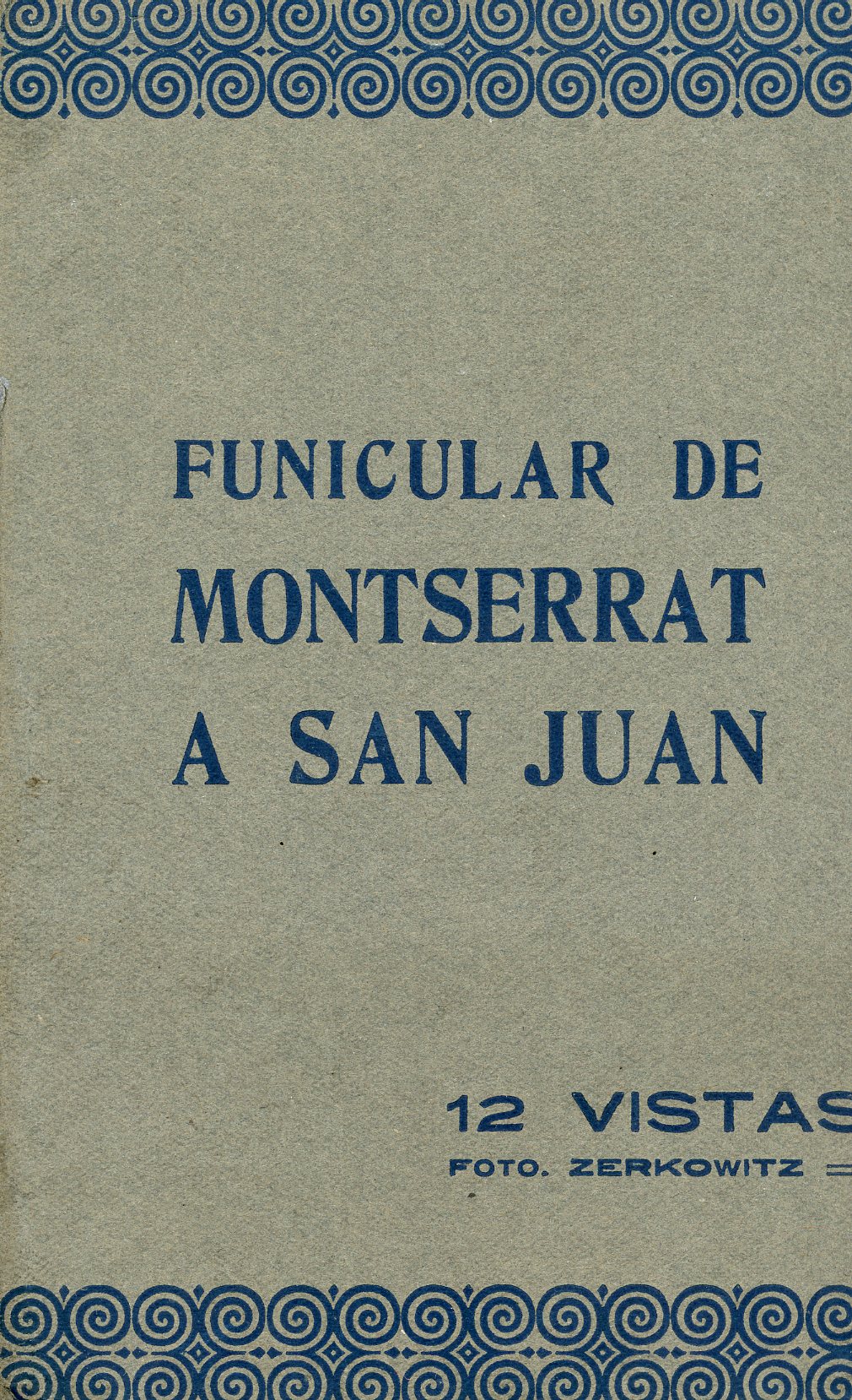 Funicular de Monserrat a San Juan - Portada